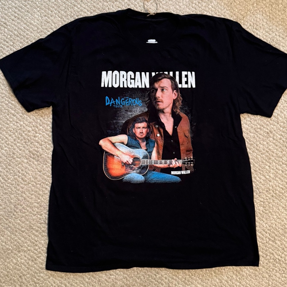 Morgan Wallen Black Graphic T-Shirt